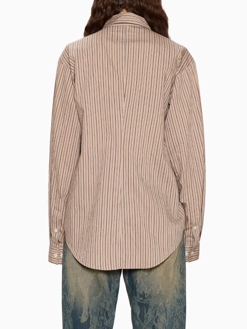 String Shirt Vintage Brown