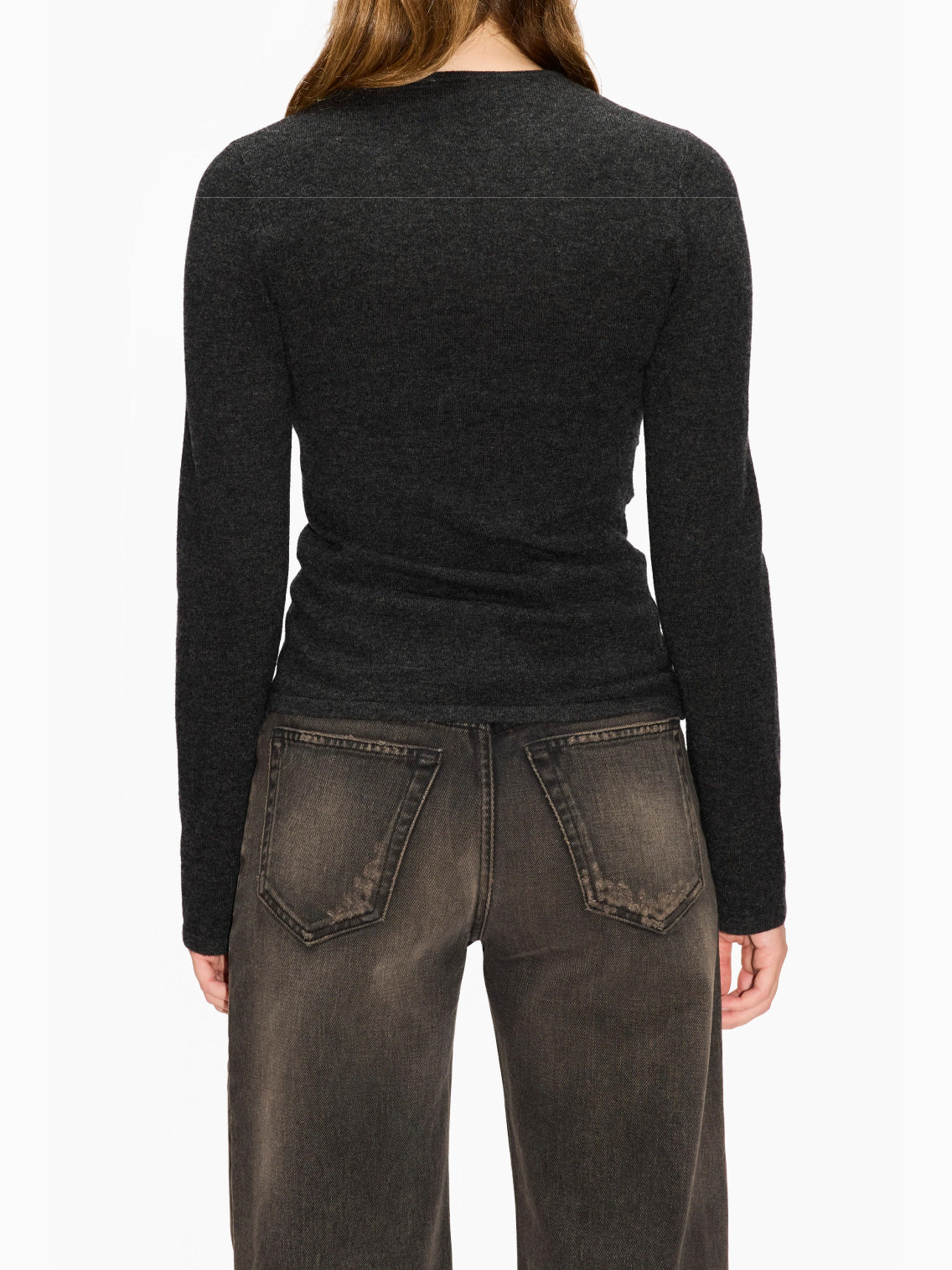 Wave Cardigan Grey