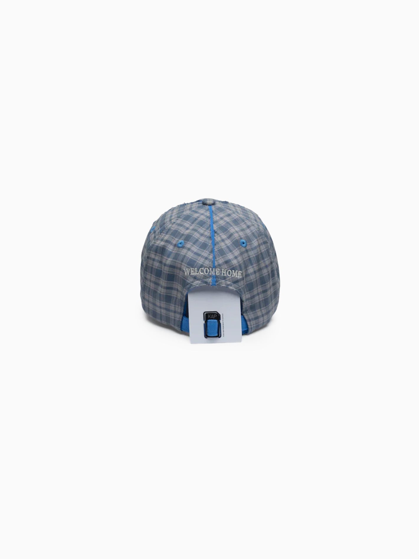 Tabloid Kap Blue Tartan