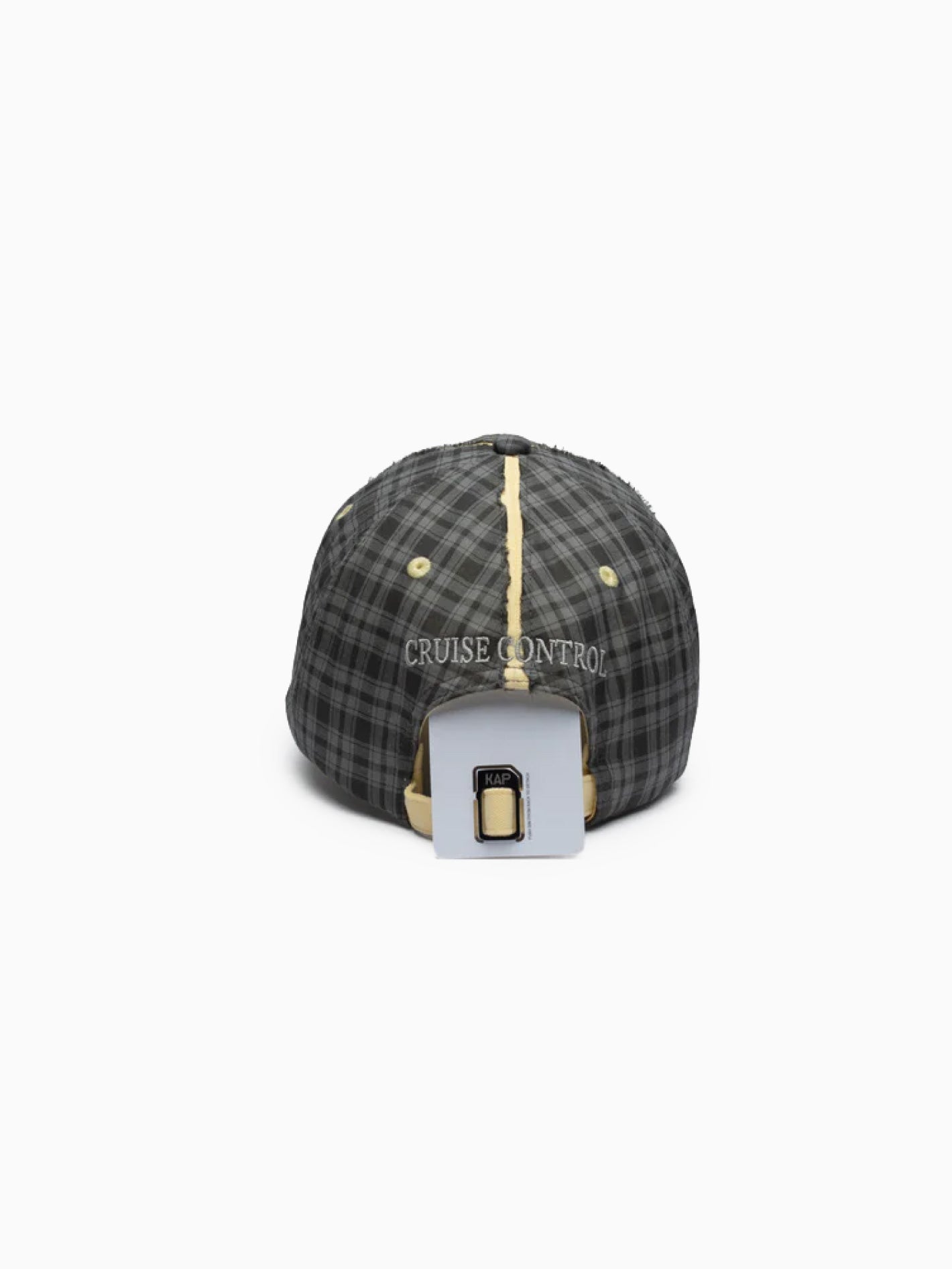 Tabloid Kap Grey Tartan