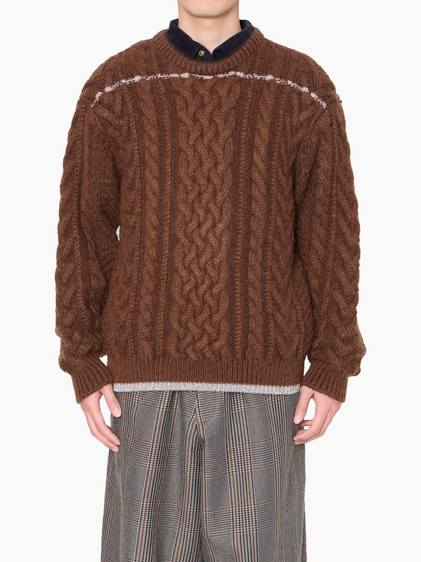 SW1905 Sweater Brown
