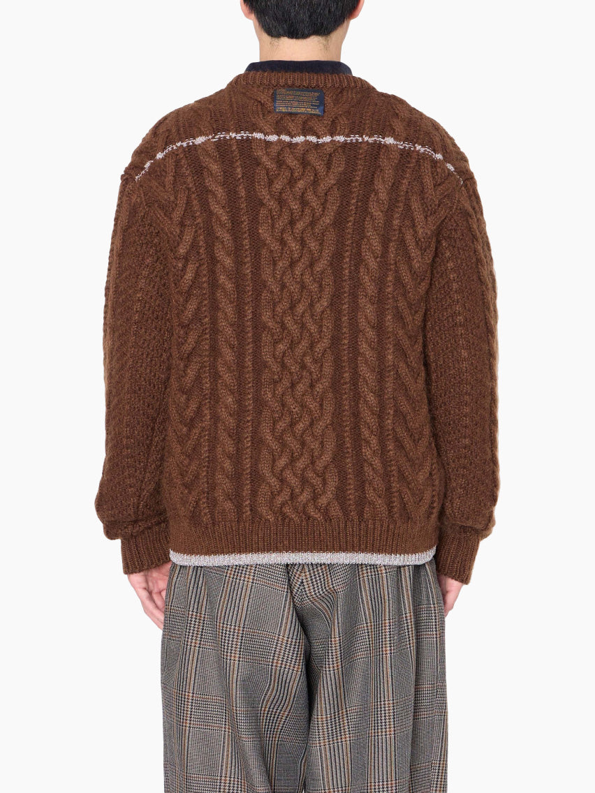 SW1905 Sweater Brown