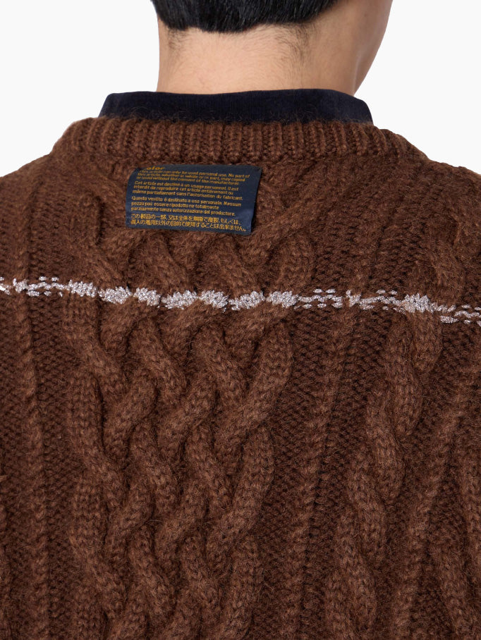 SW1905 Sweater Brown