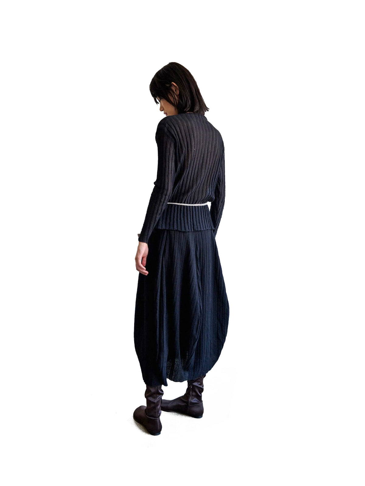 Koma Merino Wool Skirt Black