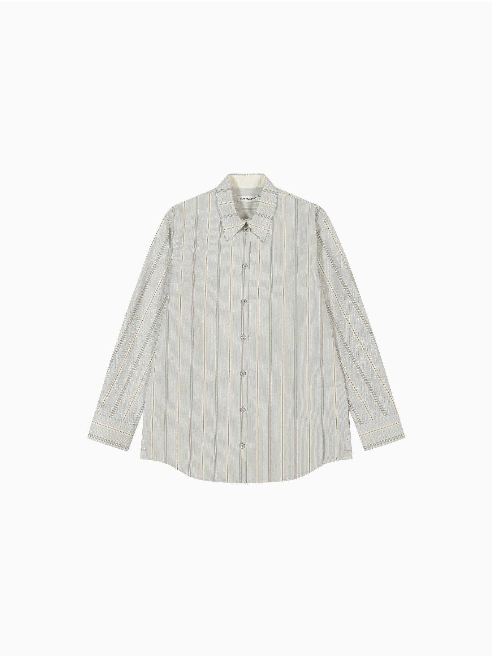 Stripe Classic Shirt Blue