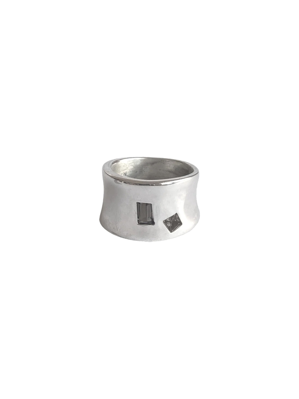 Liso  Smoky Quartz Ring