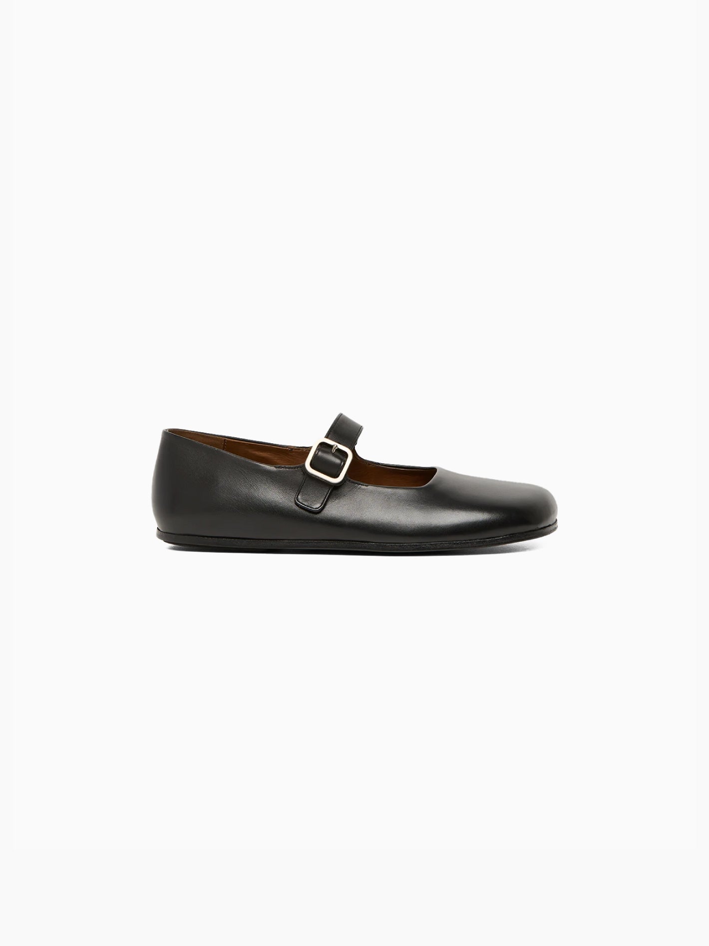 Appiedi Black Leather Mary Jane