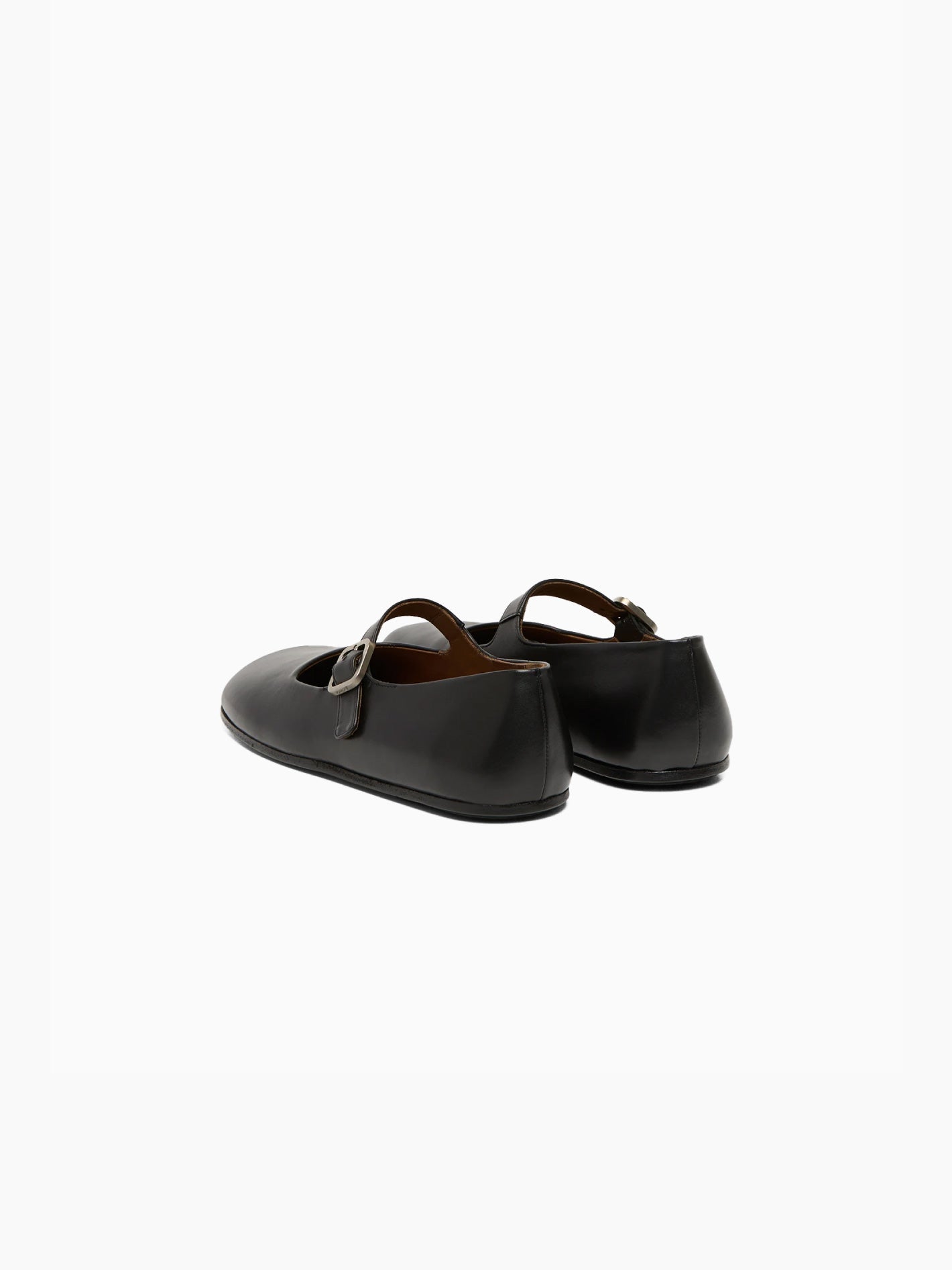 Appiedi Black Leather Mary Jane