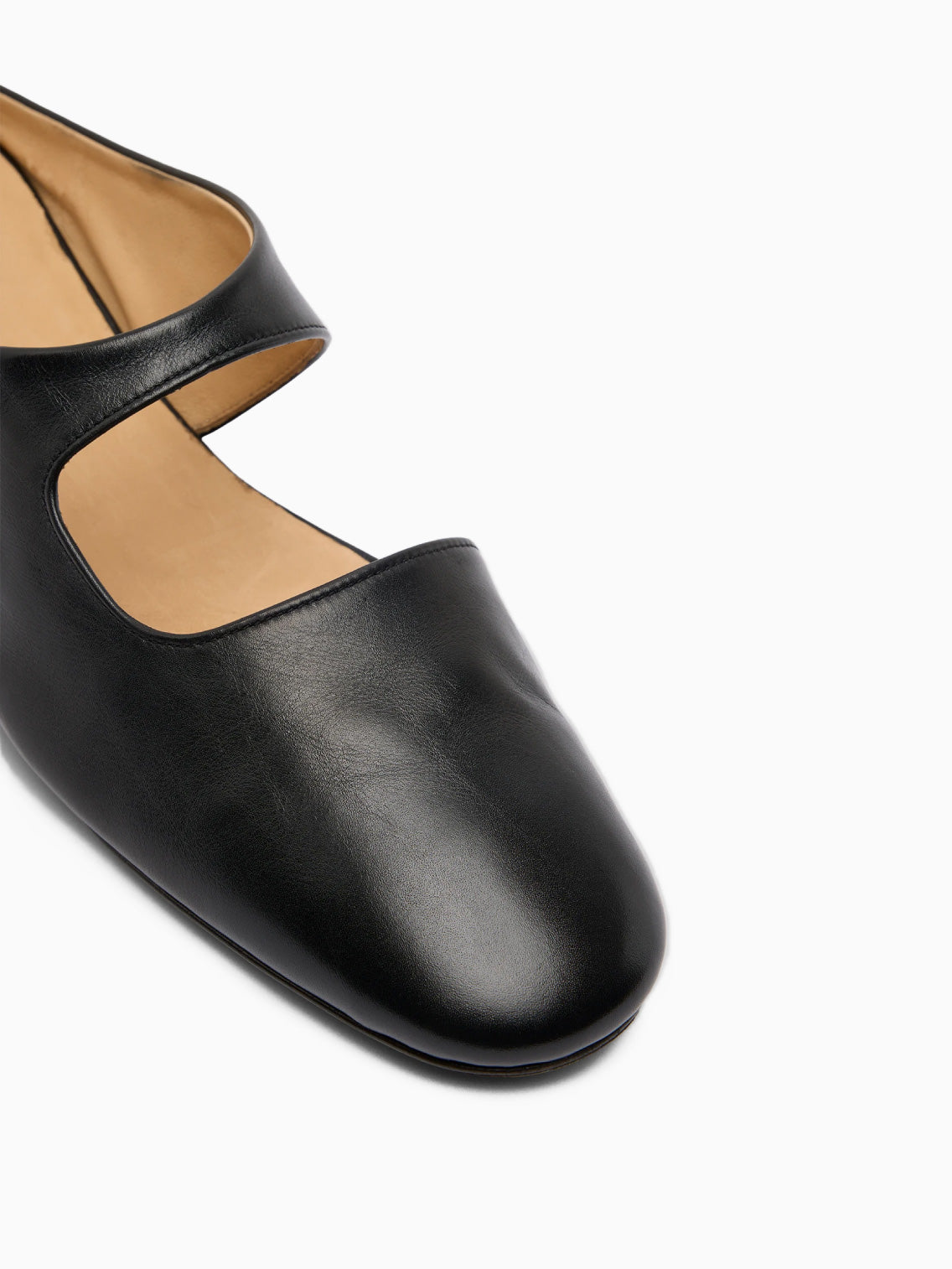 Distesa Leather Mule Black