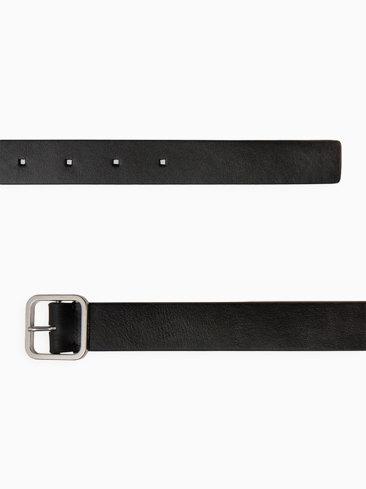 Quadra Belt Black Leather