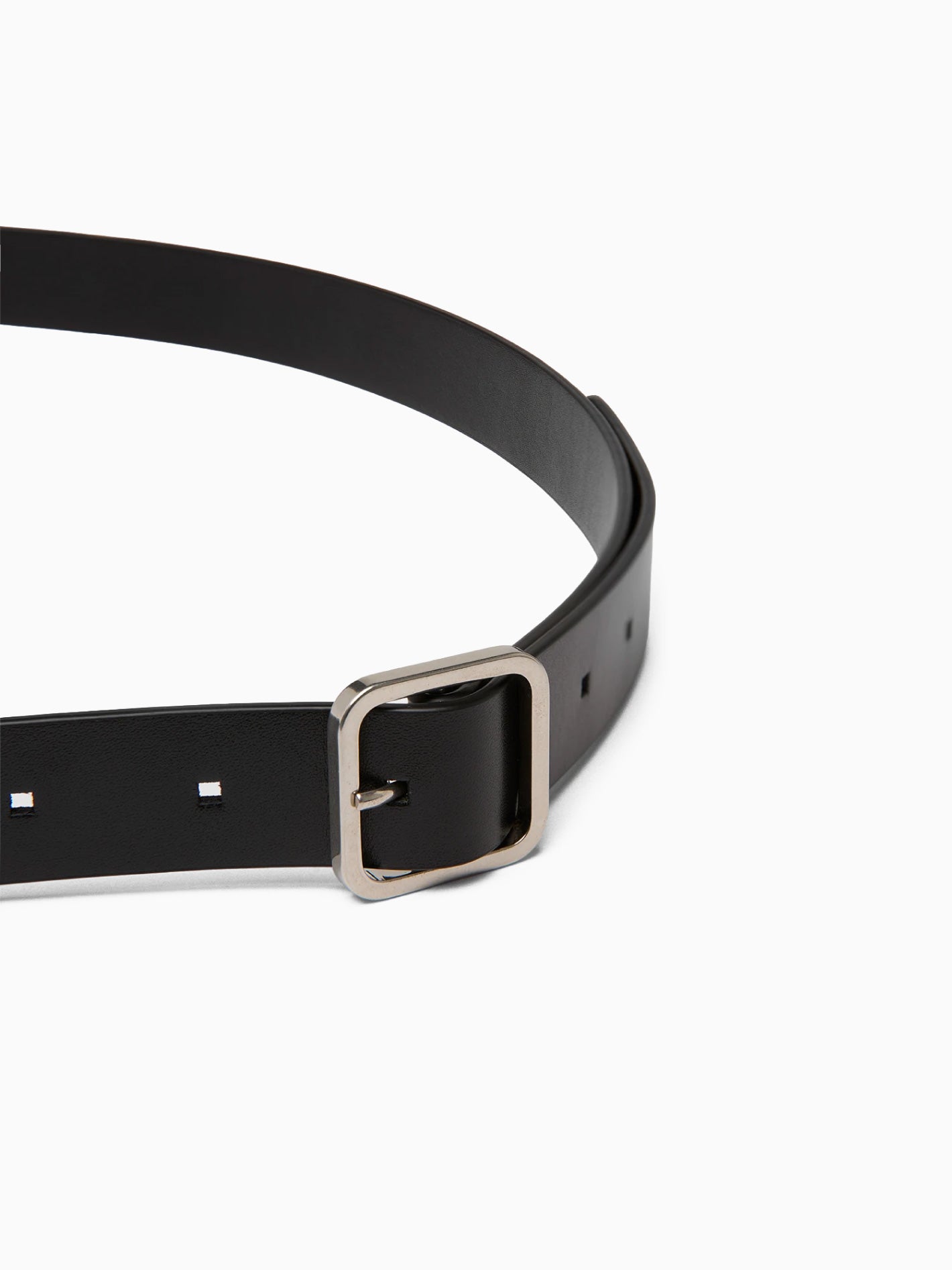 Quadra Belt Black Leather