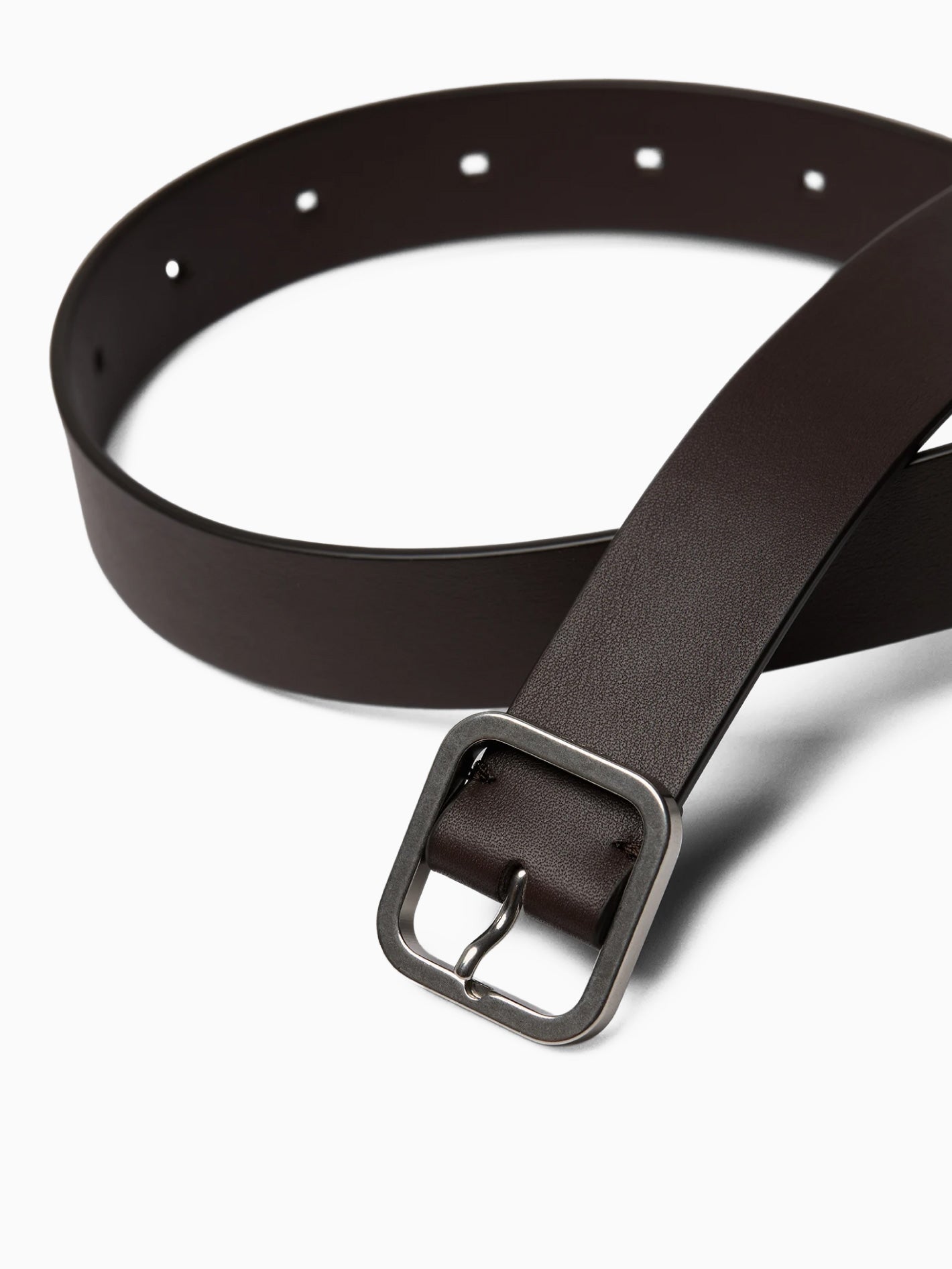 Quadra Belt Dark Brown