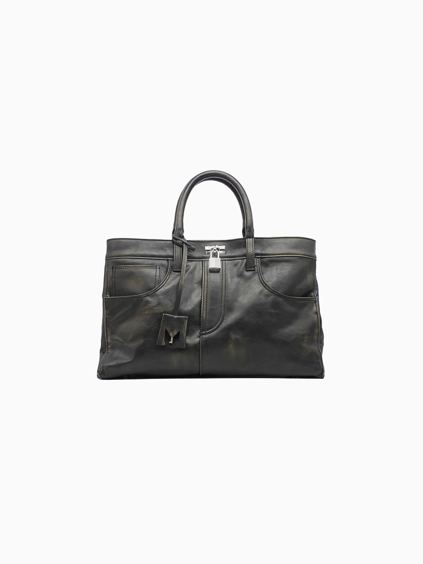 Nina Leather Bag Black