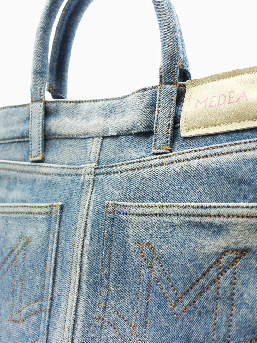Nina Denim Laser Bag