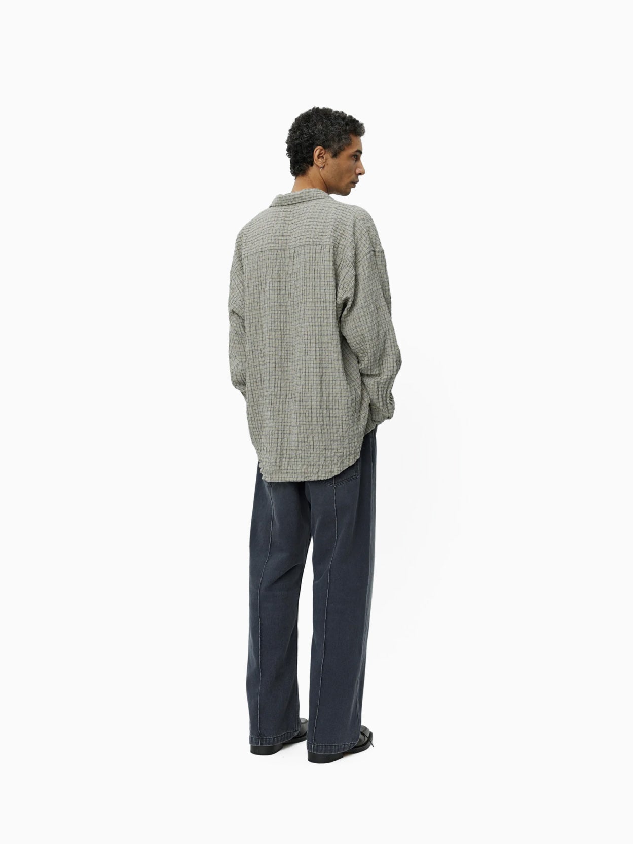 Button Down Shirt Grey Generation Check