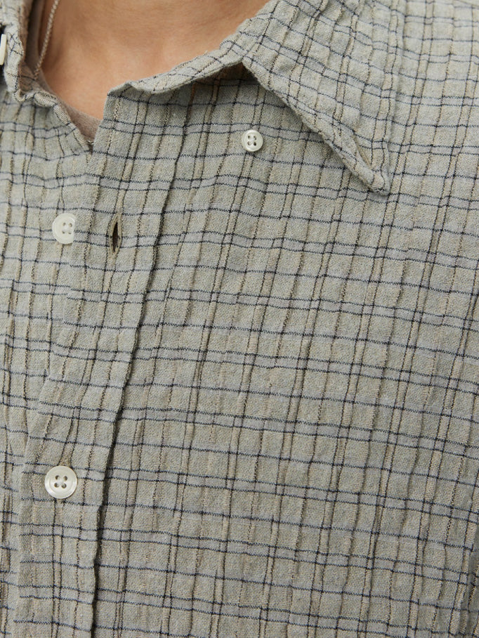 Button Down Shirt Grey Generation Check