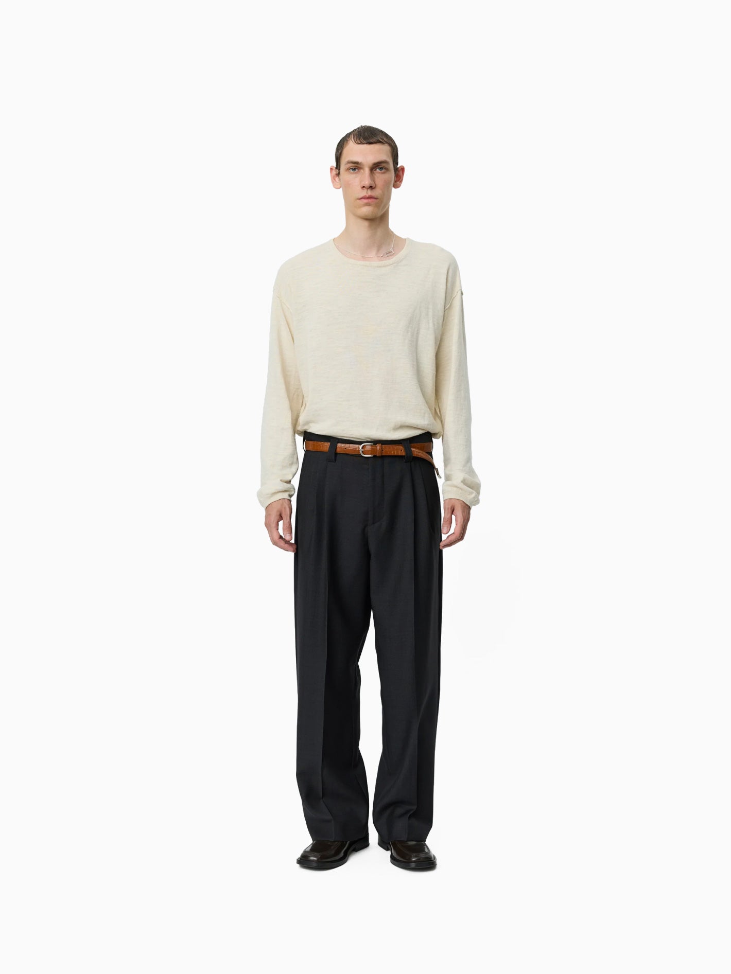 Classic Trousers Dark Grey Grain