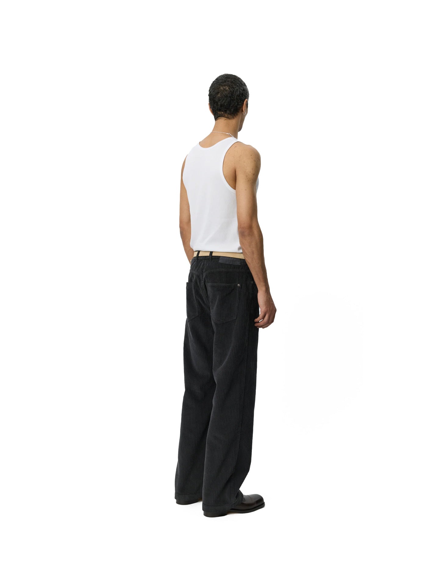 Cord Trousers Anthracite Multi Wale