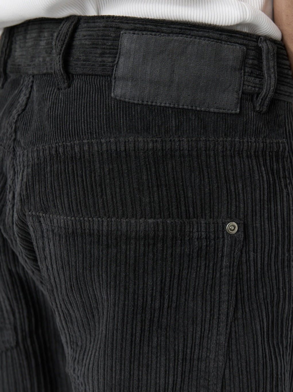 Cord Trousers Anthracite Multi Wale