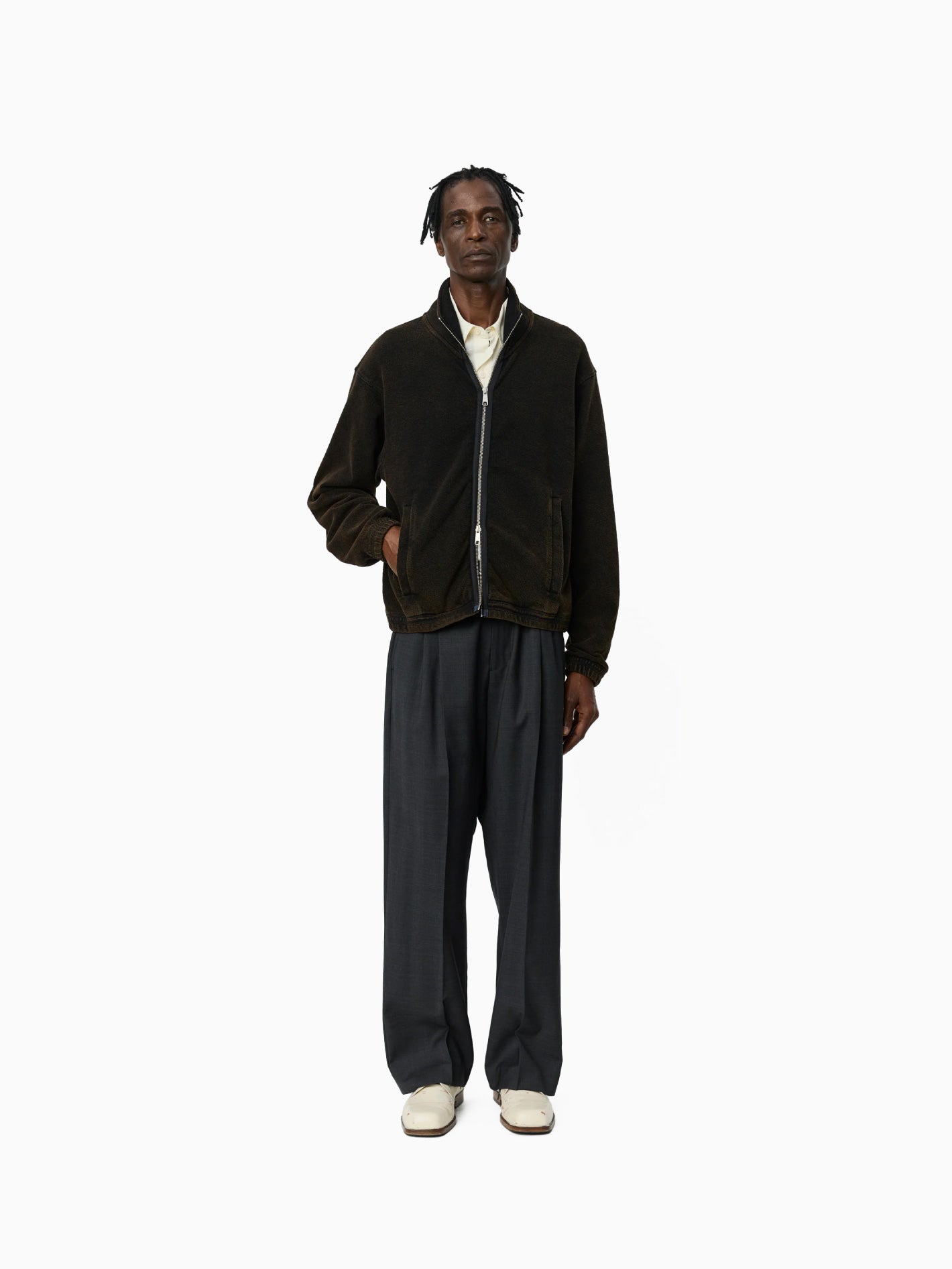 Covet Full-Zip Burned Black