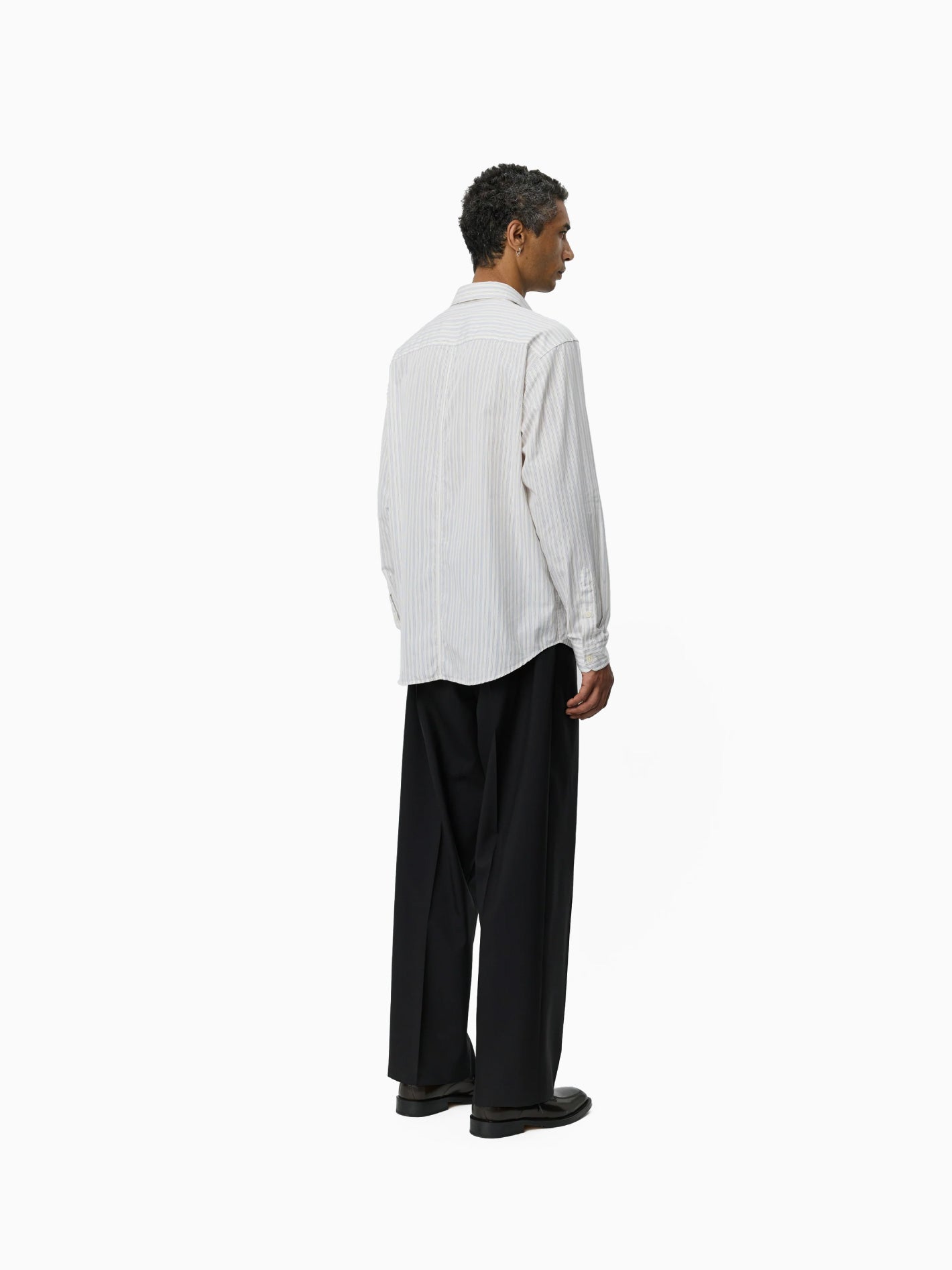 Evening Shirt Off White Business Stripe