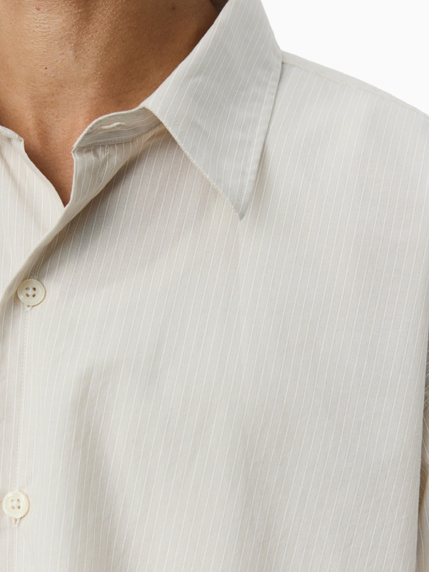 Exact Shirt Pale Office Stripe