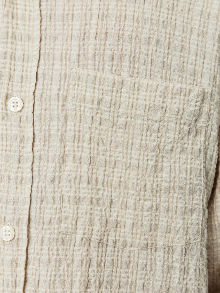 Executive Shirt Beige Structure Shirt