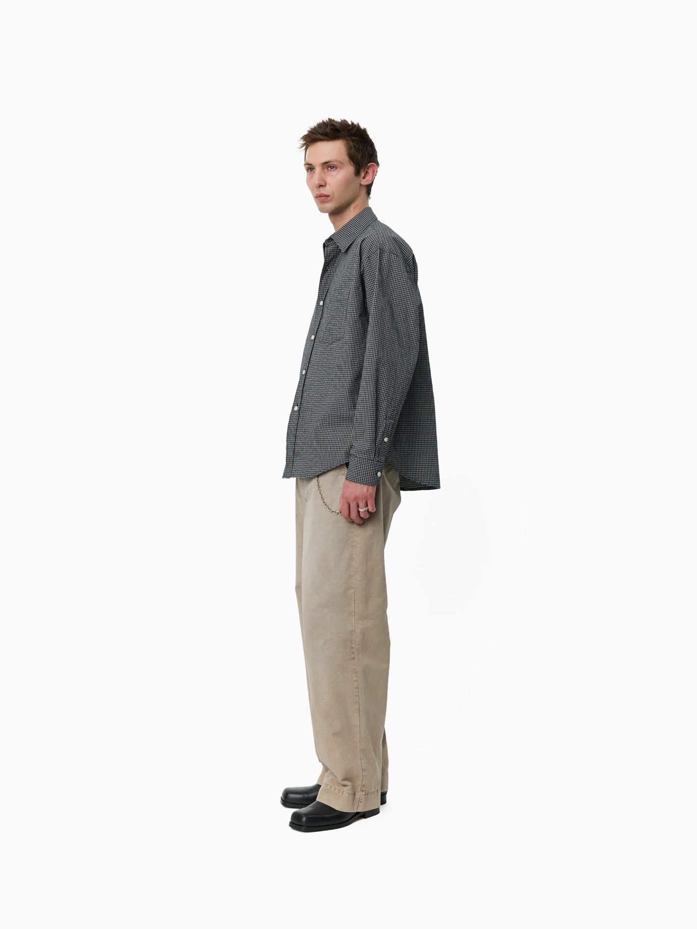 Executive Shirt Black Experienced Check