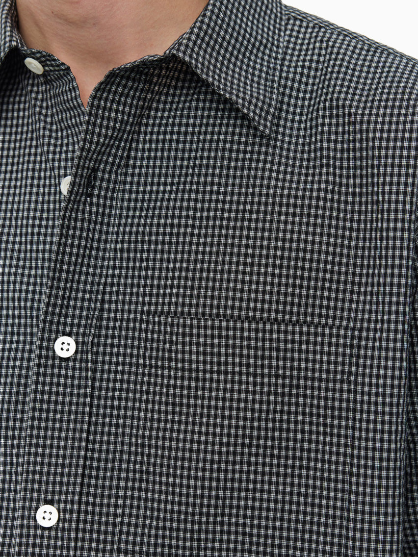Executive Shirt Black Experienced Check