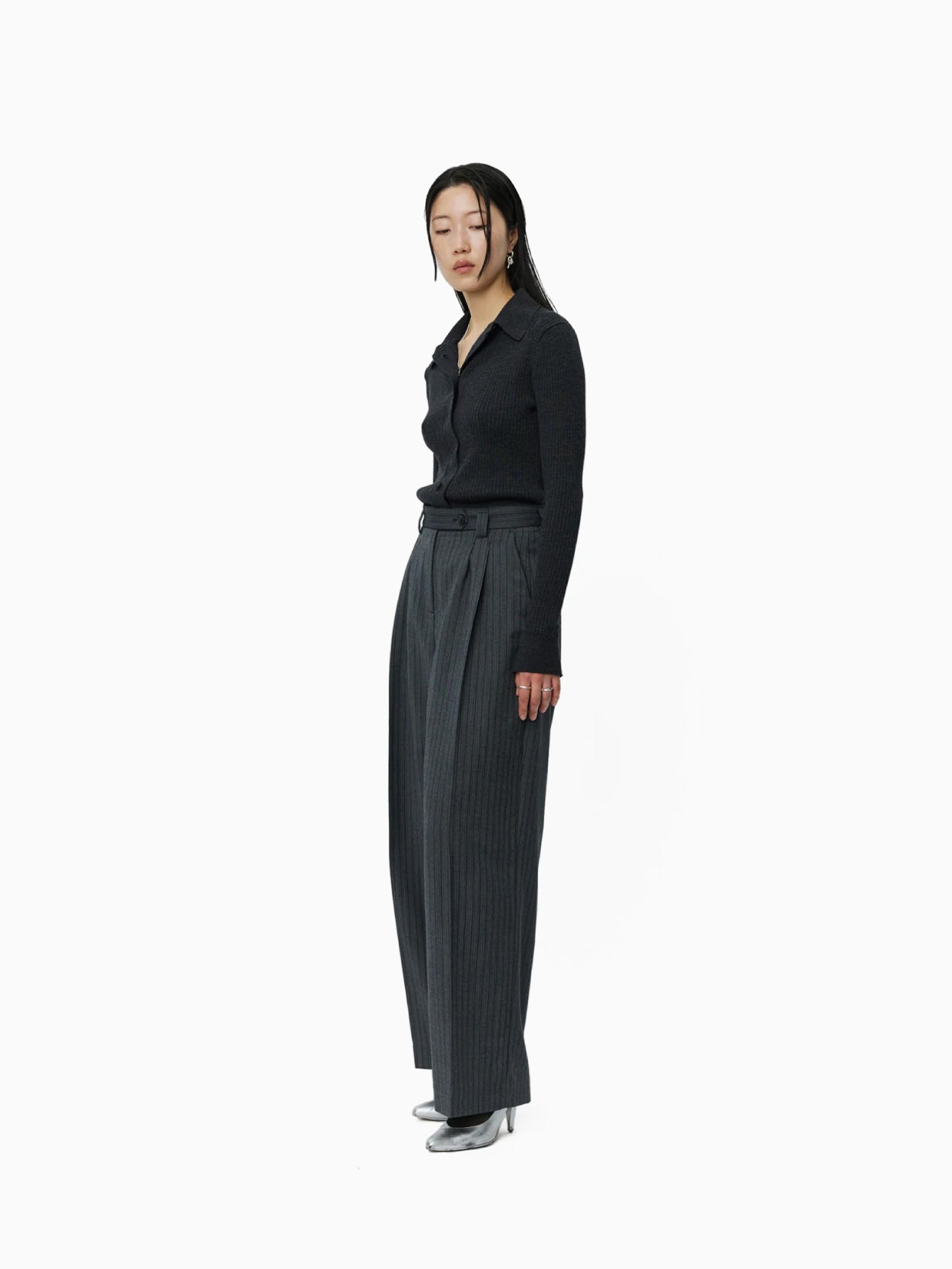 Favorite Trousers Classic Grey Double Stripe