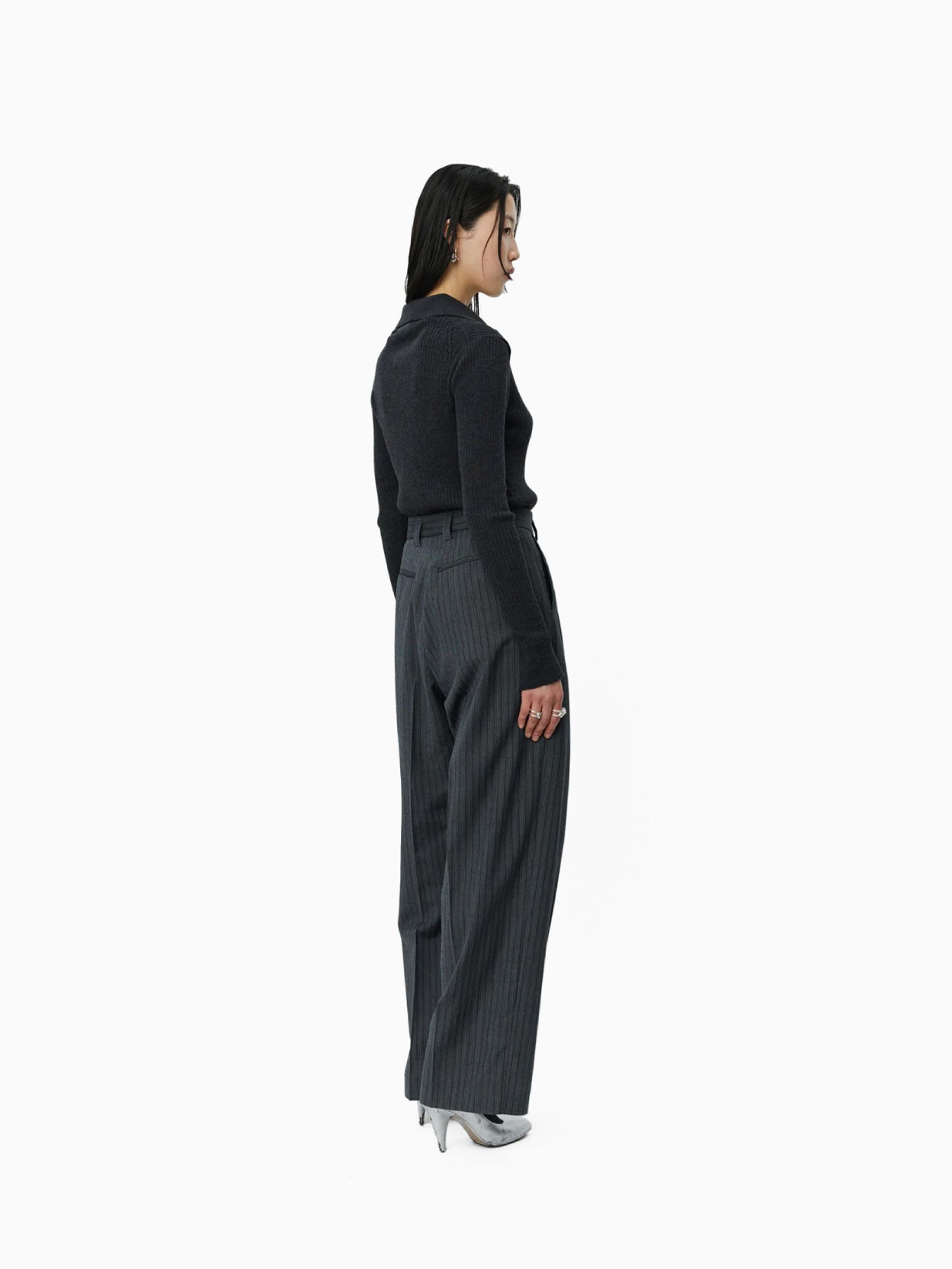 Favorite Trousers Classic Grey Double Stripe