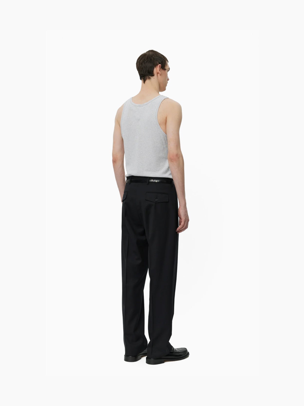 Formal Trousers Black Wool