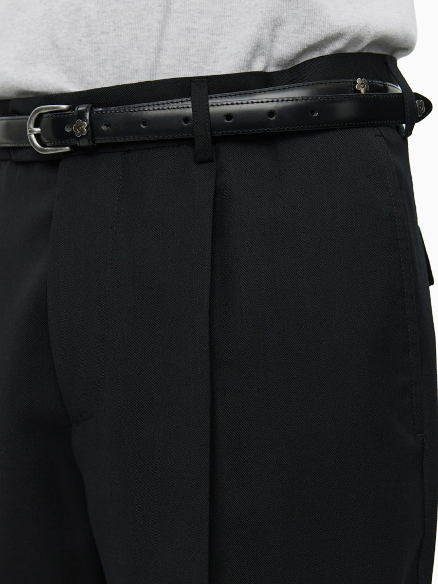 Formal Trousers Black Wool