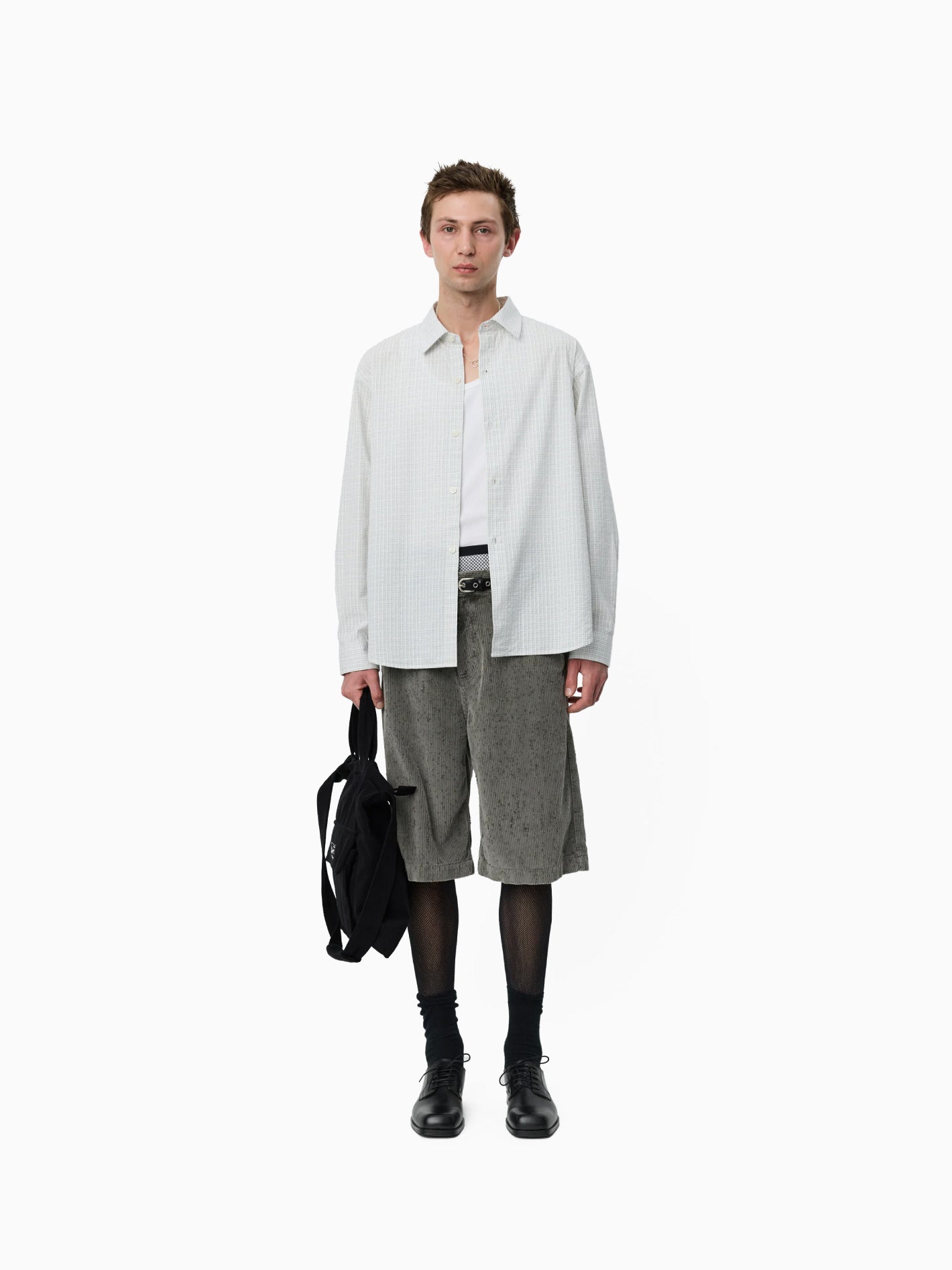 Generous Shirt White Connection Check