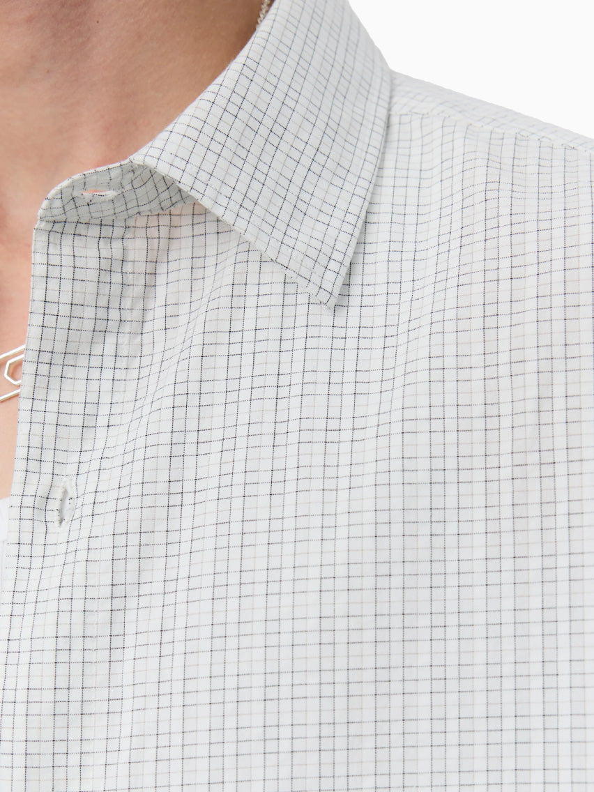 Generous Shirt White Connection Check