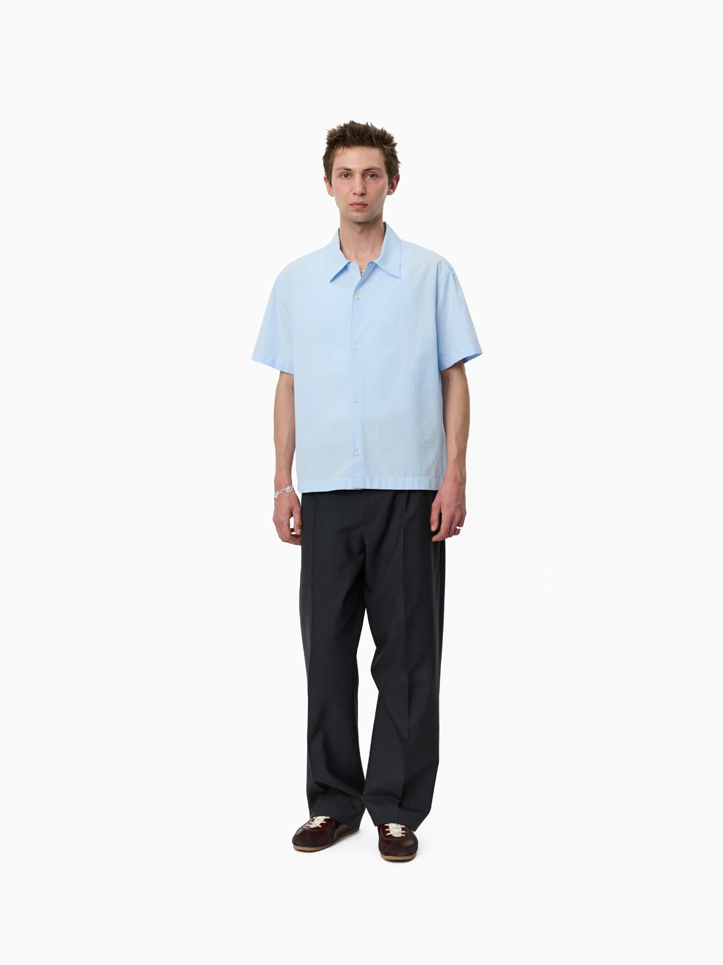 Holiday Shirt Light Blue