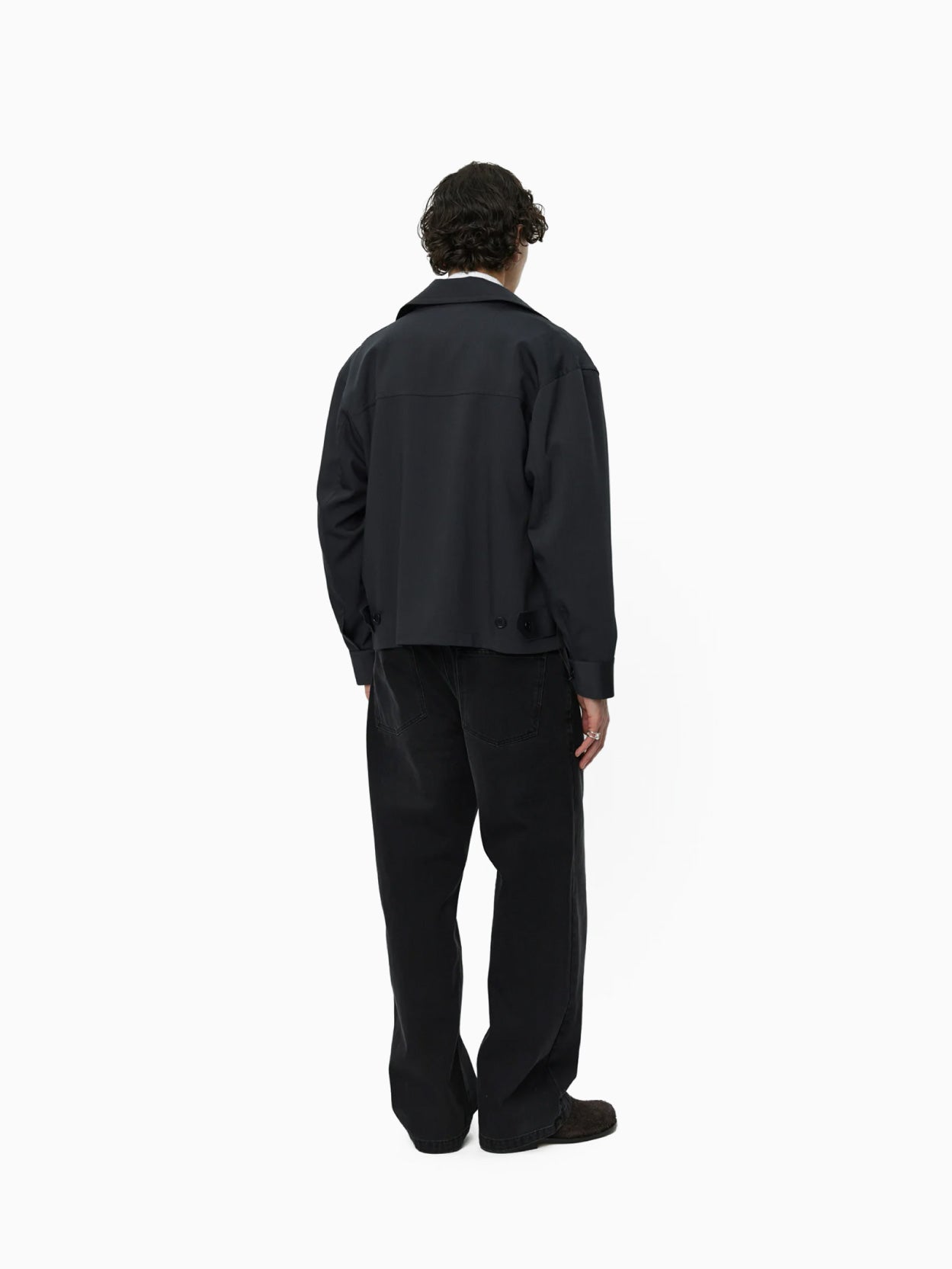 Mail Jacket Dark Grey Wool