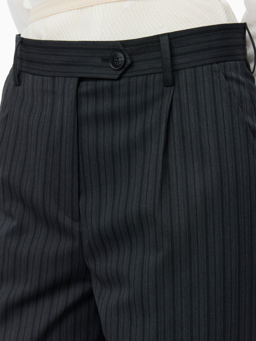 Primary Trousers Wide Grey Double Stripe