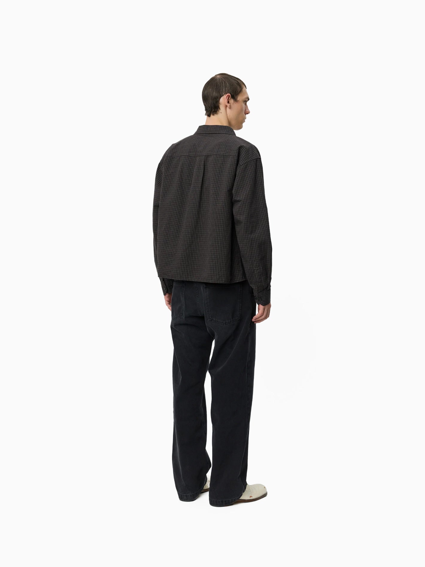 Priority Shirt Dark Linen Check