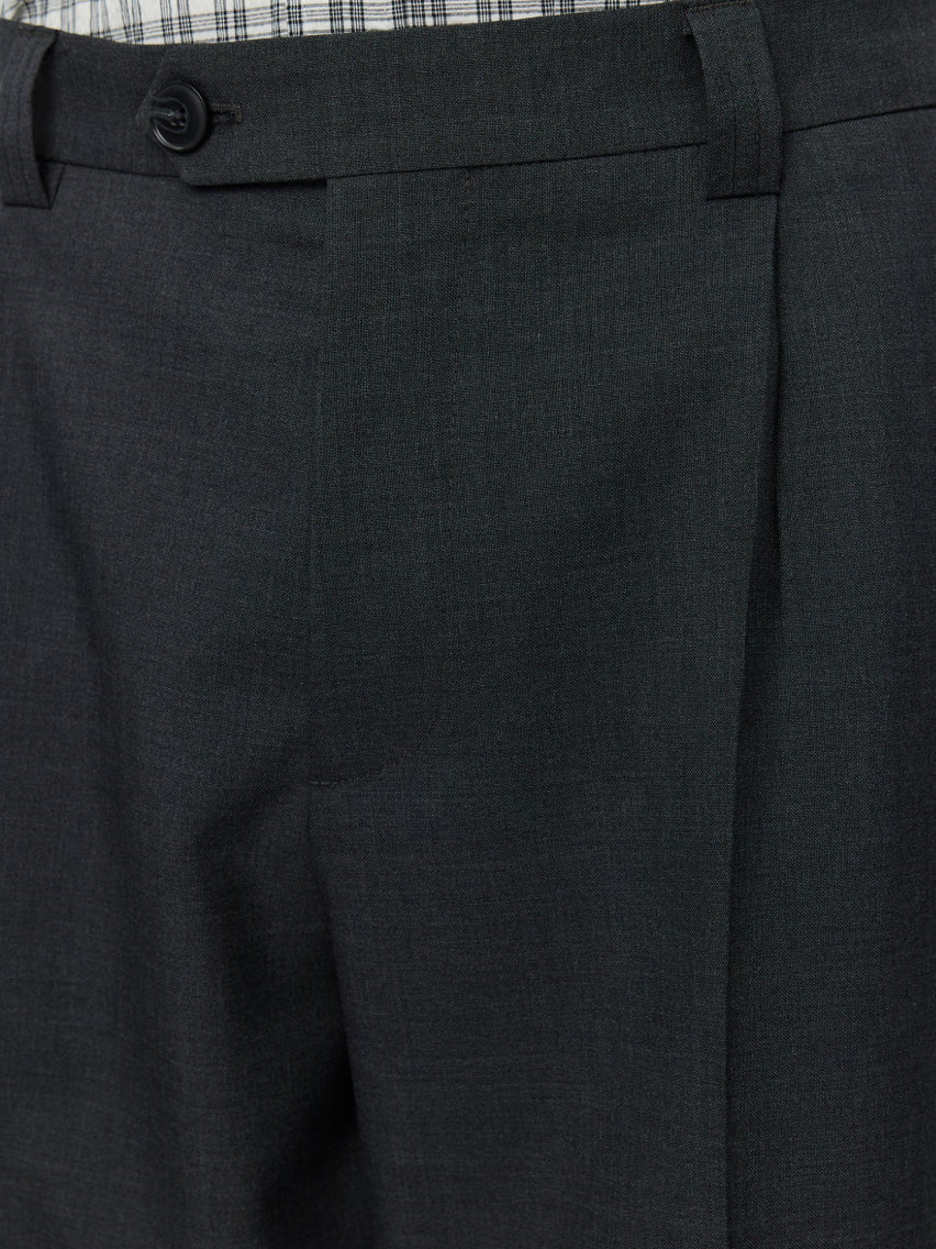 Service Trousers Dark Grey Tropical Wool