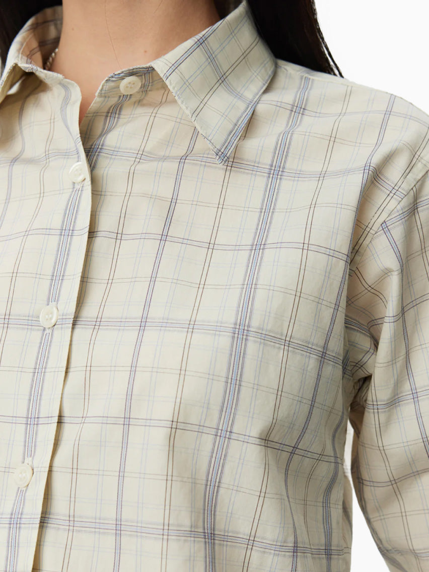 Writers Shirt Ivory Check