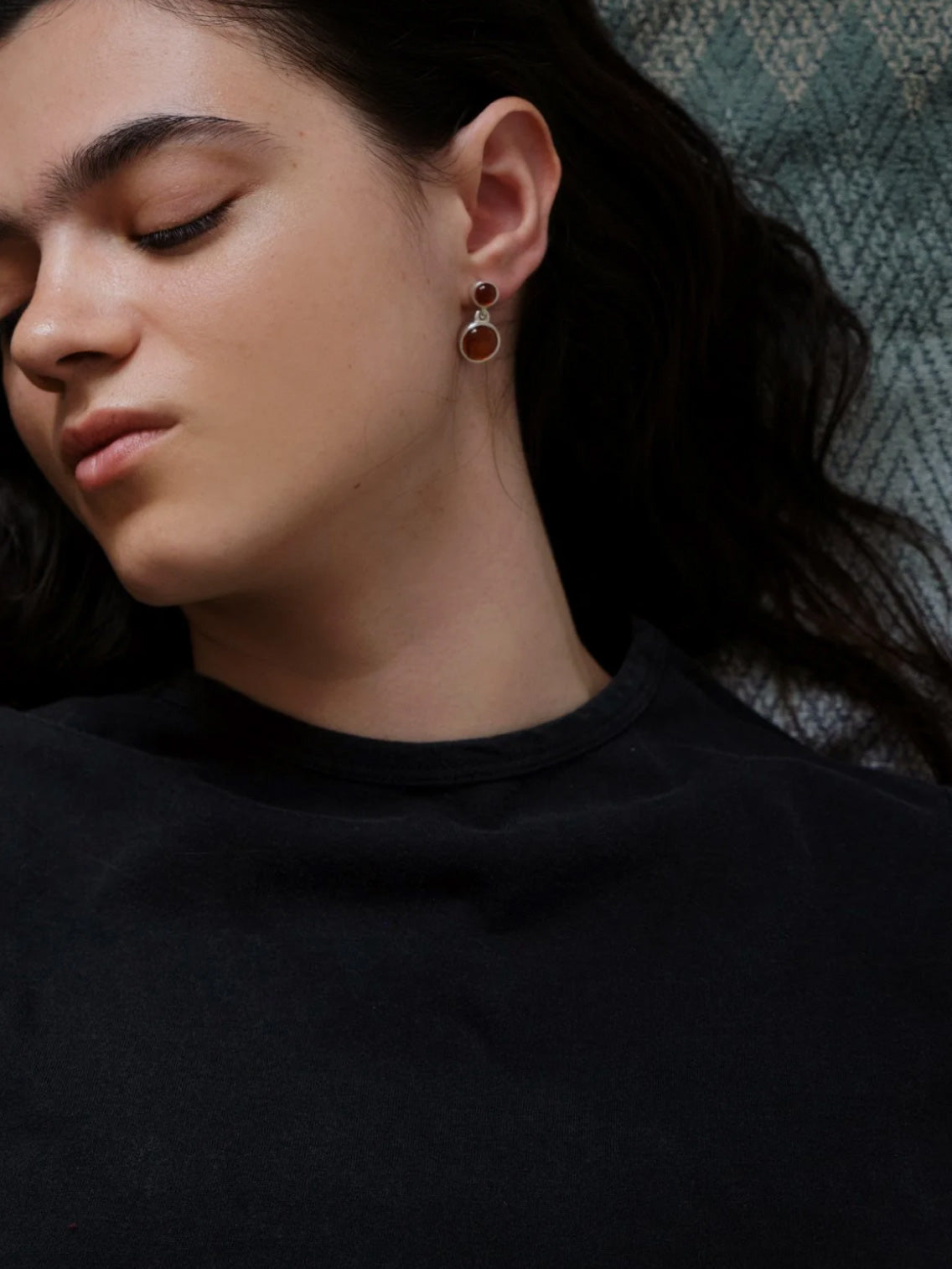 Amber Double Drop Earrings