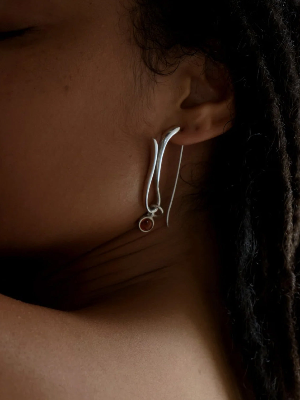 Gancho Earrings Amber