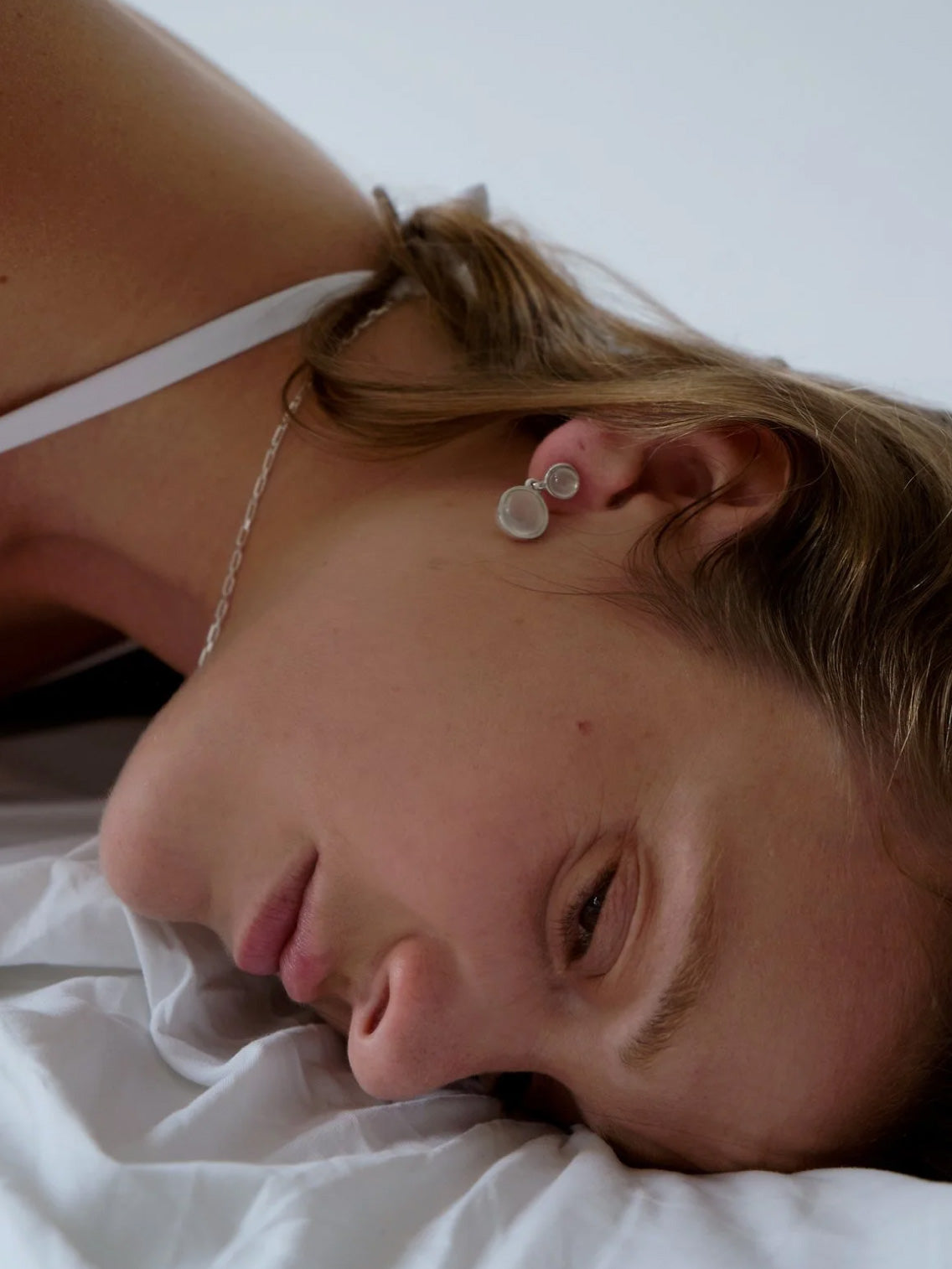 Moonstone Double Drop Earrings