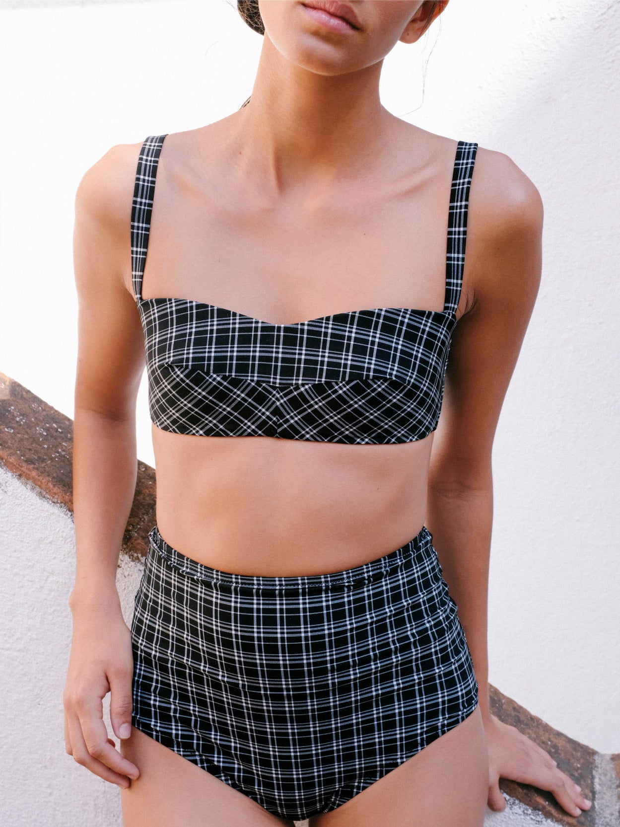 Mila Bikini Black/White
