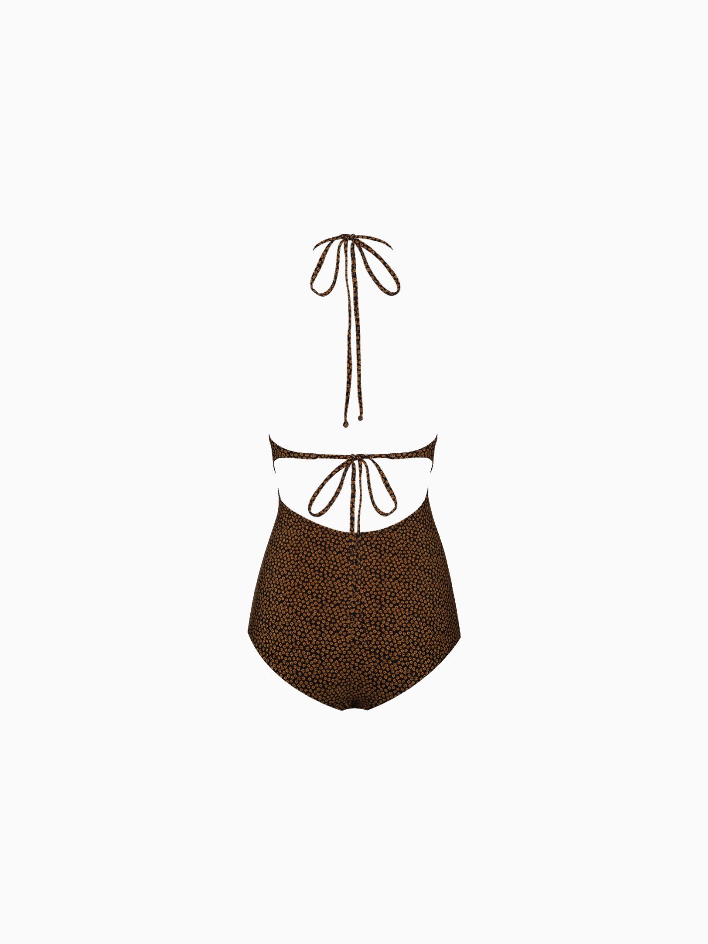 Mila One Piece Ditsy Yellow