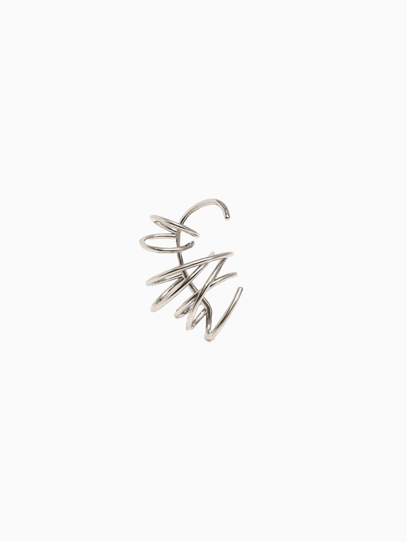 Orbit Multi Ear Cuff Silver