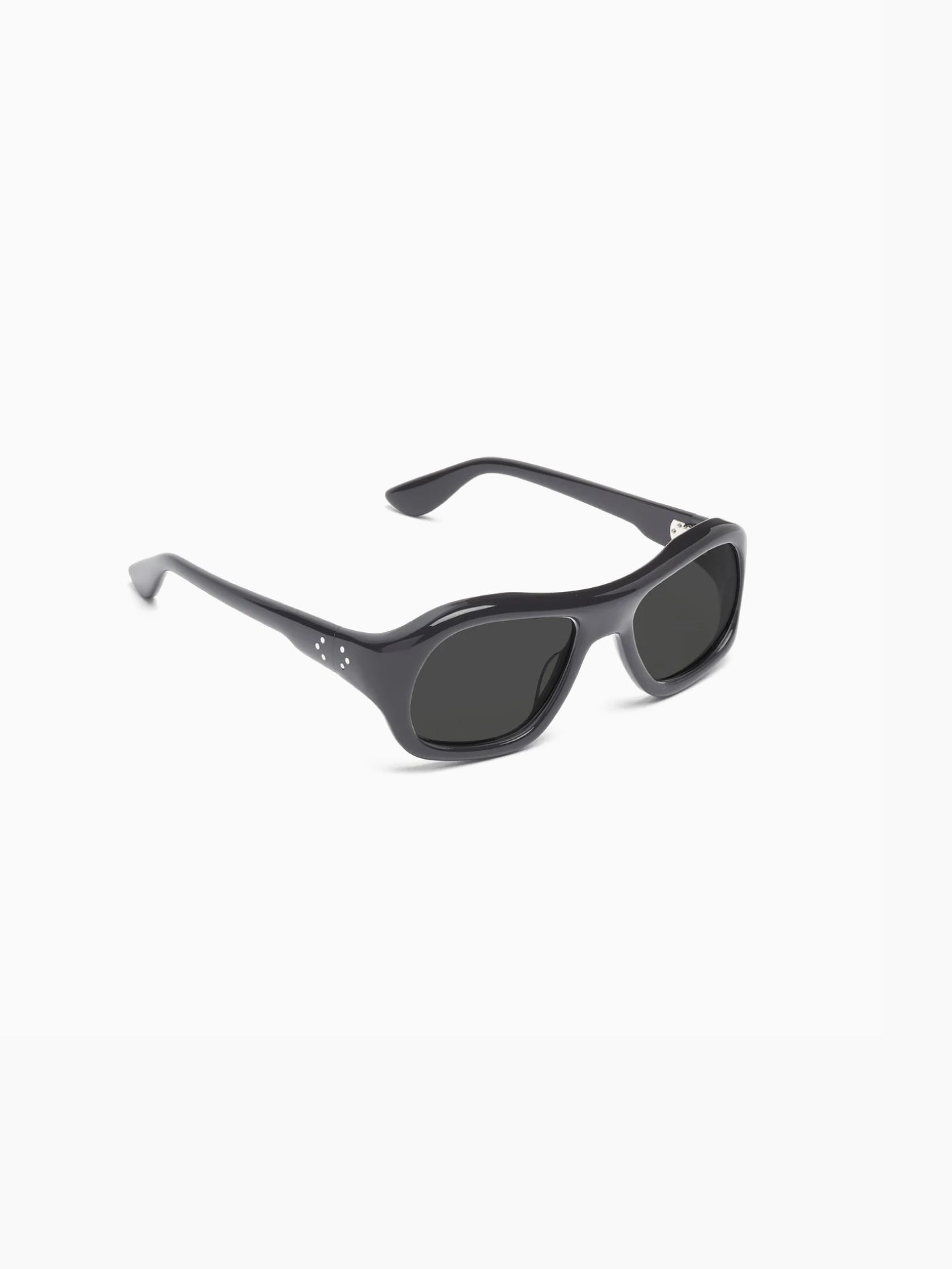 Gray Black Acetate Sunglasses