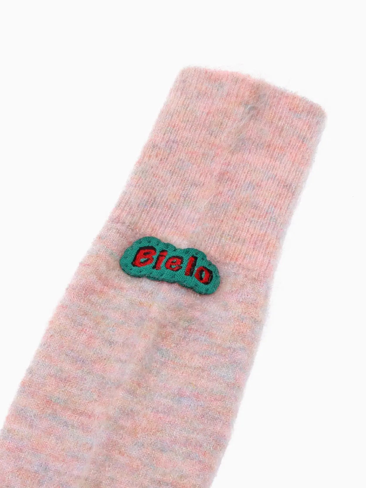 Pink Mely Socks Bielo