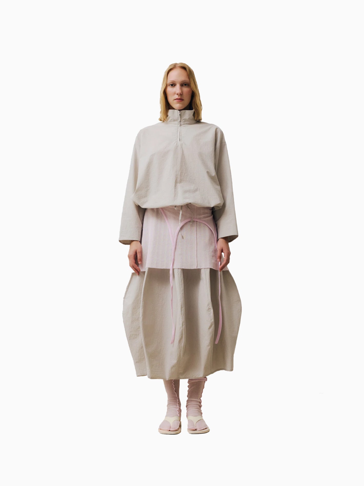 Nemuke Overshirt Cement